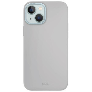 Гръб UNIQ Lino Hue Magclick - iPhone 15 light chalk gray - Img 2