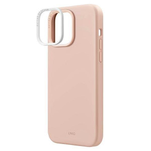 Гръб UNIQ Lino - iPhone 14 Pro Max розов - Img 3