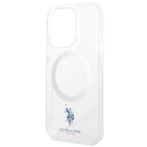 Гръб US POLO Magsafe USHMP15LUCIT - iPhone 15 Pro прозрачен - Img 6