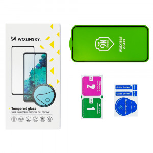 Гъвкав протектор с пълно покритие WOZINSKY - Xiaomi Poco X2 / Redmi K30 черна рамка - Img 14