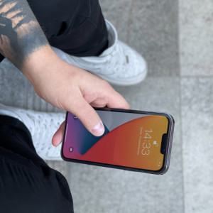 Гъвкав протектор с пълно покритие WOZINSKY - Xiaomi Redmi 10 / 10 2022 / Note 11 4G черна рамка - Img 10