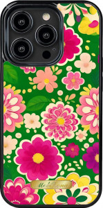 Дизайнерски калъф Merry Green Flowers CF005