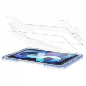 Закален стъклен протектор с инструмент за поставяне SPIGEN Glas.Tr Ez Fit - iPad Air 10.9" (4th gen 2020) / (5th gen 2022) прозрачен - Img 7
