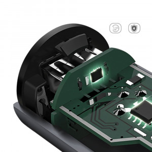 Зарядно за кола DUDAO 3.1A 2x USB Type A (R5) сиво - Img 7