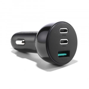 Зарядно за кола JOYROOM 70W USB Type A / 2x USB Type C (JR-CL26) черно - Img 6