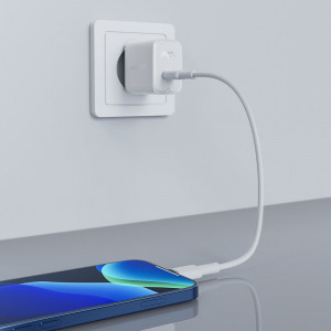 Зарядно за стена ACEFAST GaN 30W USB Type C PD QC3.0 AFC FCP (A21) черно - Img 6