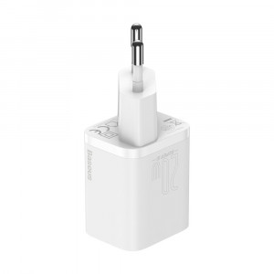 Зарядно за стена BASEUS Super Si 1C 20W USB Type C PD (CCSUP-B02) бяло - Img 4