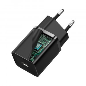 Зарядно за стена BASEUS Super Si 1C 30W USB Type C PD QC (CCSUP-J01) черно - Img 7