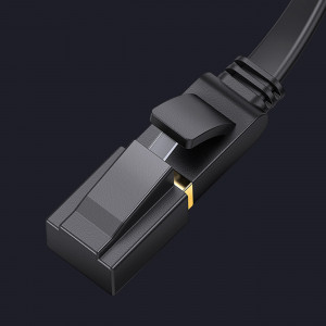 Интернет кабел UGREEN U/FTP Cat.7 10Gb/s flat 0.5m черен (NW106) - Img 17