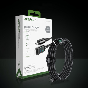 Кабел за зареждане и данни ACEFAST USB Type C към USB Type C 100W 20V 5A 2m (C6-03) черен - Img 11