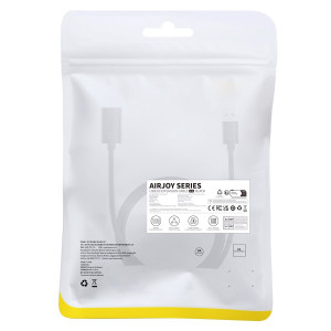 Кабел за зареждане и данни BASEUS AiRJoy USB Type A 2.0 1.5m черен - Img 11