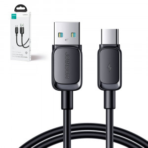 Кабел за зареждане и данни JOYROOM USB Type A към USB Type C 3A 1.2m S-AC027A14 черен - Img 4