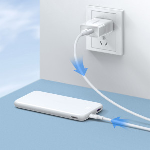 Кабел за зареждане и данни UGREEN US289 USB Type A към micro USB 1.5 m бял - Img 5