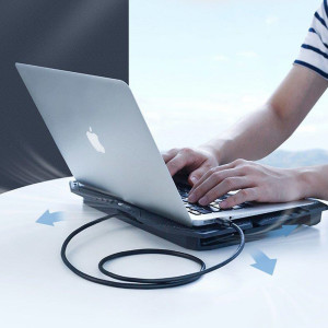 Кабел за зареждане и данни UGREEN USB Type A 3.0 към USB Type A 3.0 2m сив (10371) - Img 4
