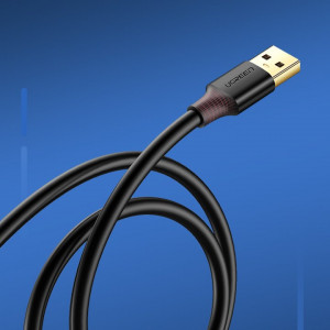 Кабел за зареждане и данни UGREEN USB Type A 3.0 1m черен (10368) - Img 9