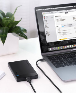 Кабел за зареждане и данни UGREEN USB Type C към micro USB SuperSpeed 3.0 1m черен (US312 20103) - Img 6