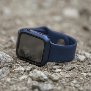 Калъф за корпус със стъклен протектор UNIQ Nautic - Apple Watch 44mm SE / 44mm Series 6 / 44mm Series 5 / 44mm Series 4 бял - Img 7