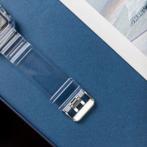 Калъф за корпус с каишка Light Strap - Apple Watch 44mm SE / 44mm Series 6 / 44mm Series 5 / 44mm Series 4 жълт - Img 4