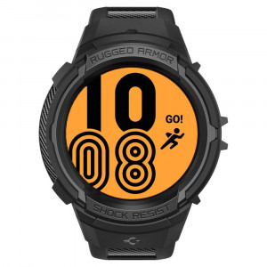 Калъф за корпус с каишка SPIGEN Rugged Armor Pro - Samsung Galaxy Watch5 Pro 45mm черен - Img 6