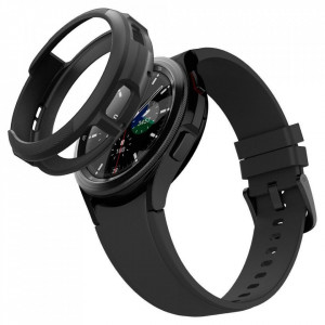 Калъф за корпус SPIGEN Liquid Air - Samsung Galaxy Watch4 Classic 46mm черен мат - Img 2