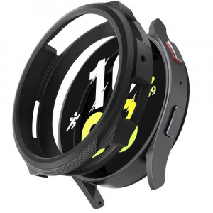 Калъф за корпус SPIGEN Liquid Air - Samsung Galaxy Watch6 44mm черен мат - Img 1