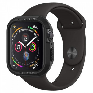 Калъф за корпус SPIGEN Rugged Armor - Apple Watch 44mm Series 5 / 44mm Series 4 черен - Img 9