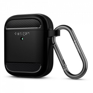 Калъф за слушалки SPIGEN Rugged Armor – AirPods черен мат - Img 3