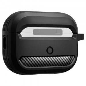 Калъф за слушалки SPIGEN Rugged Armor – AirPods Pro 1 / 2 черен мат - Img 8