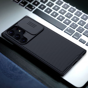 Калъф с подвижно покритие за камерата NILLKIN CamShield Pro - Samsung Galaxy S23 Ultra черен - Img 18