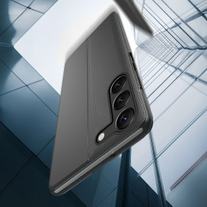 Калъф тип книга от еко кожа Eco - Samsung Galaxy S24 черен - Img 3
