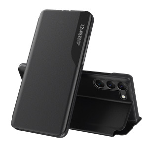Калъф тип книга от еко кожа Eco - Xiaomi Poco C65 / Redmi 13C черен - Img 1