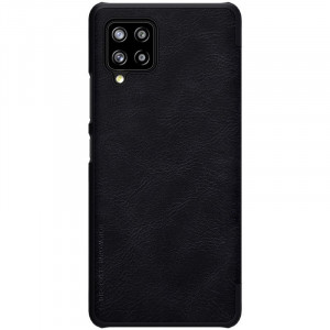 Калъф тип книга от еко кожа NILLKIN Qin - Samsung Galaxy A42 5G черен - Img 1