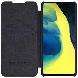 Калъф тип книга от еко кожа NILLKIN Qin - Samsung Galaxy A72 черен - Img 5