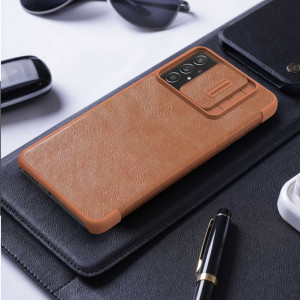 Калъф тип книга от еко кожа NILLKIN Qin - Samsung Galaxy A73 5G черен - Img 18