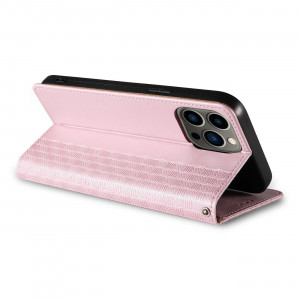 Калъф тип книга с връзка Magnet Strap - iPhone 14 Pro Max розов - Img 11