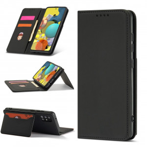 Калъф тип книга с външен джоб Magnet Card - Samsung Galaxy A13 5G черен - Img 5