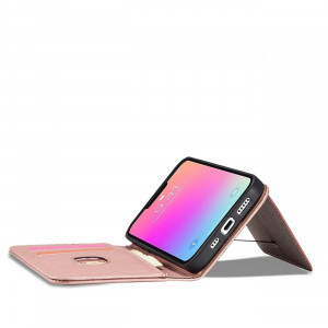 Калъф тип книга с външен джоб Magnet Card - Samsung Galaxy S23+ розов - Img 11