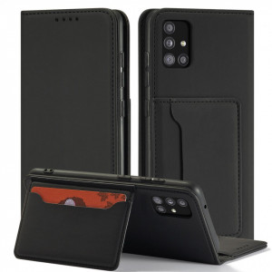 Калъф тип книга с външен джоб Magnet Card - Xiaomi Redmi Note 11 Pro / 11 Pro 5G / 11E Pro 5G черен - Img 3