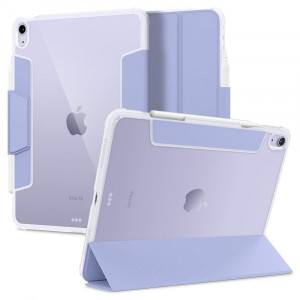 Калъф тип книга с място за стилус и подсилени ръбове SPIGEN Ultra Hybrid Pro - iPad Air 10.9" (4th gen 2020) / (5th gen 2022) лавандула - Img 1