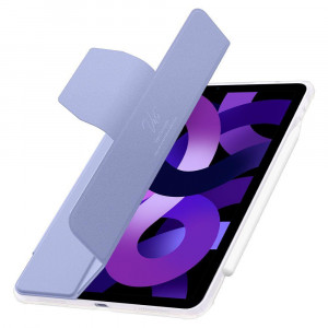 Калъф тип книга с място за стилус и подсилени ръбове SPIGEN Ultra Hybrid Pro - iPad Air 10.9" (4th gen 2020) / (5th gen 2022) лавандула - Img 6