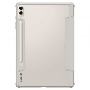 Калъф тип книга с място за стилус и подсилени ръбове SPIGEN Ultra Hybrid Pro - Samsung Galaxy Tab S9+ (12.4") сив - Img 4