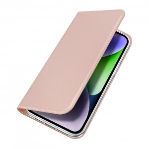 Калъф тип книга DUX DUCIS Skin Pro - iPhone 15 Plus розов - Img 4