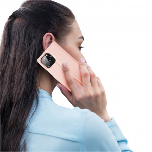 Калъф тип книга DUX DUCIS Skin Pro - iPhone 15 Pro Max розов - Img 11