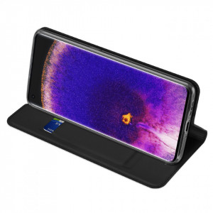 Калъф тип книга DUX DUCIS Skin Pro - OPPO Find X5 черен - Img 4