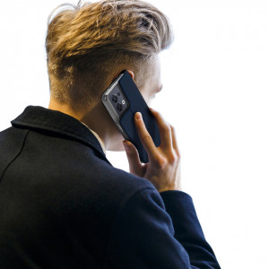 Калъф тип книга DUX DUCIS Skin Pro - OPPO Reno8 син - Img 9