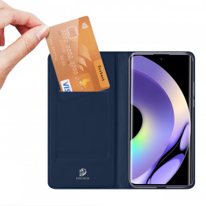 Калъф тип книга DUX DUCIS Skin Pro - Realme 10 Pro син - Img 2