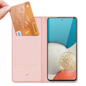 Калъф тип книга DUX DUCIS Skin Pro - Samsung Galaxy A73 5G розов - Img 2