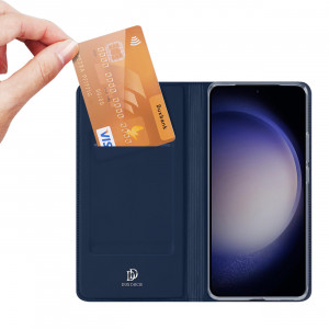 Калъф тип книга DUX DUCIS Skin Pro - Samsung Galaxy S24+ син - Img 2