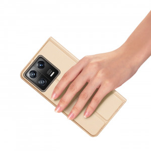 Калъф тип книга DUX DUCIS Skin Pro - Xiaomi 13 златист - Img 8
