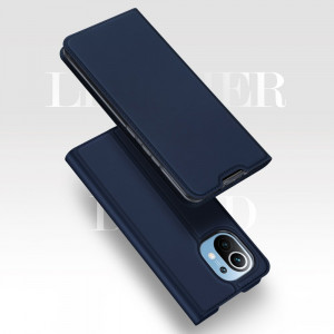 Калъф тип книга DUX DUCIS Skin Pro - Xiaomi Mi 11 син - Img 11
